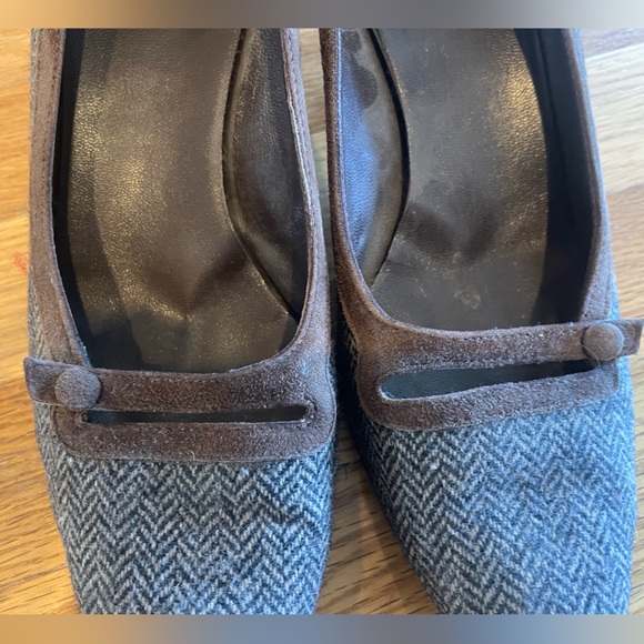 Boden herringbone and sieve kitten heel pumps - Picture 7 of 7